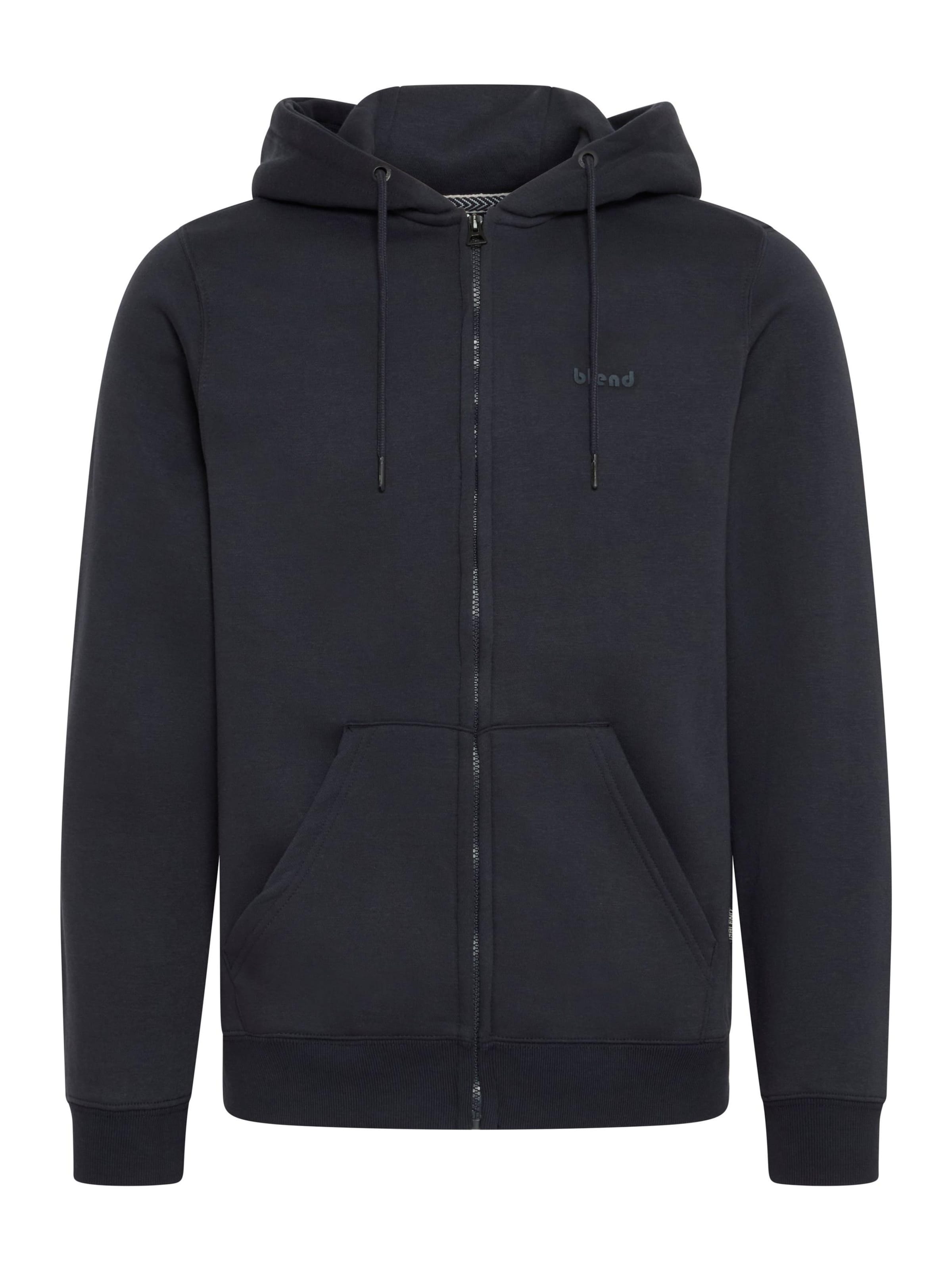 BLEND Mikina 'BHDownton' – modrá: přední strana