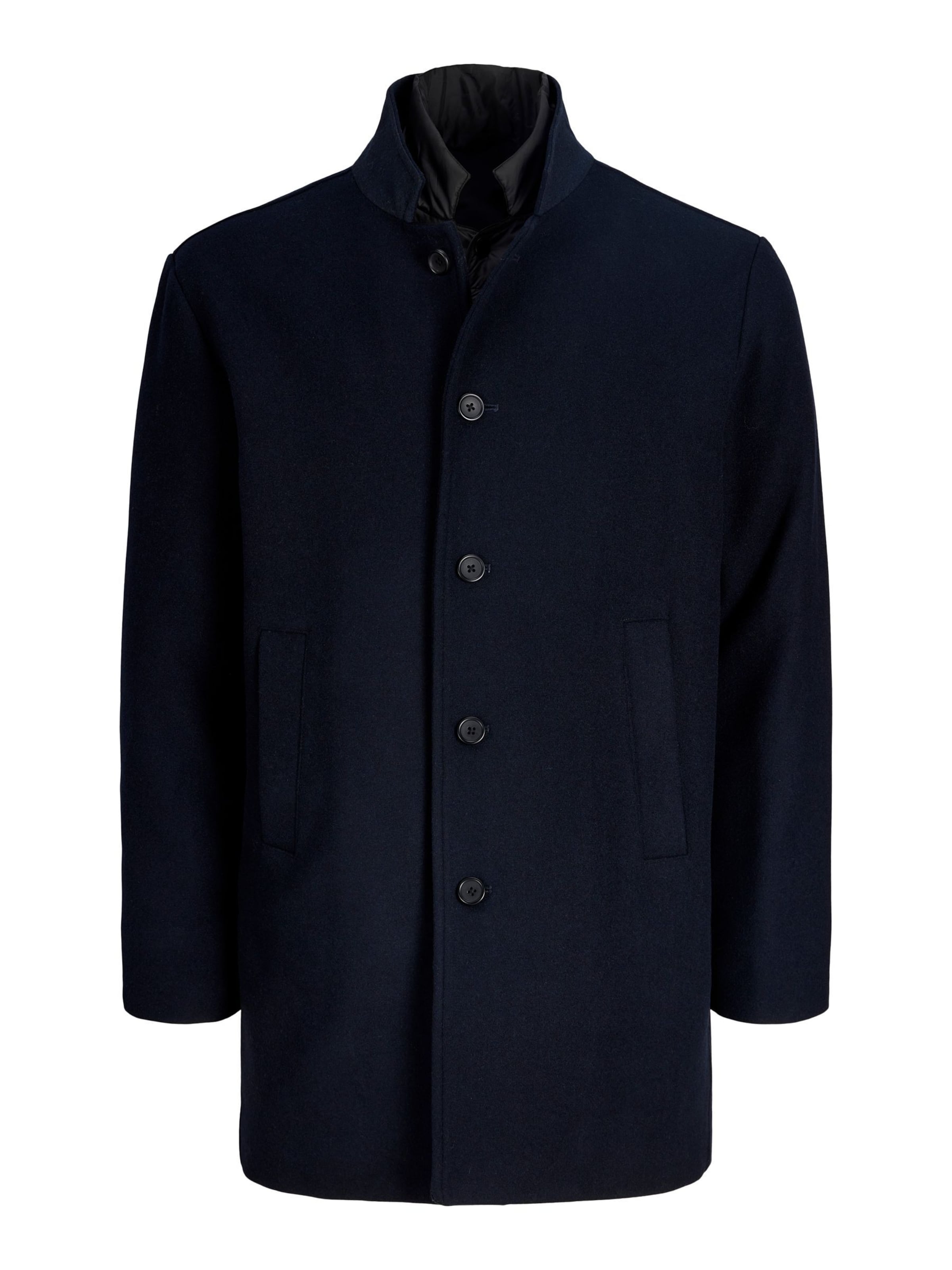 Portland Outerwear Company - Abrigo de entretiempo en azul: frente