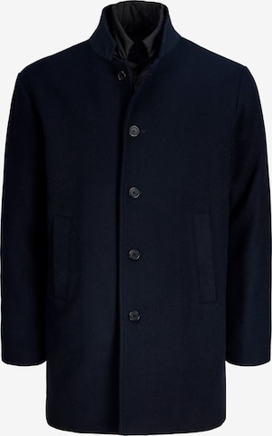 Portland Outerwear Company Between-seasons coat in Blue: front