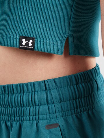 UNDER ARMOUR Koszulka funkcyjna 'Rival' w kolorze zielony
