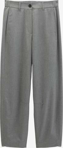 Marc O'Polo Barrel Hose 'Minu' in Grau: Vorderseite
