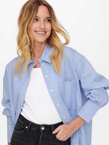 ONLY Bluse 'Mathilde' in Blau