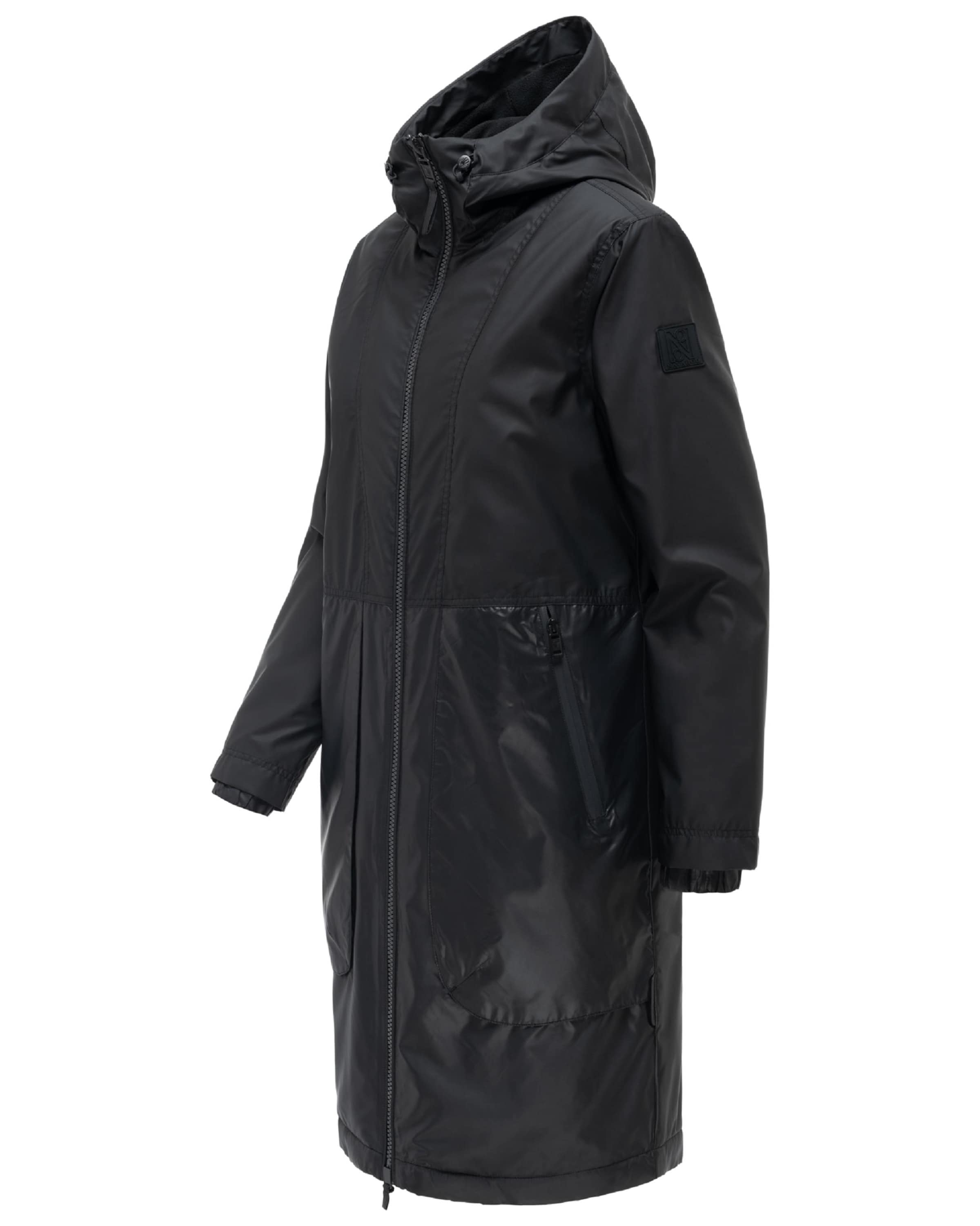 Manteau mi-saison 'Edelumhang 14' NAVAHOO en noir