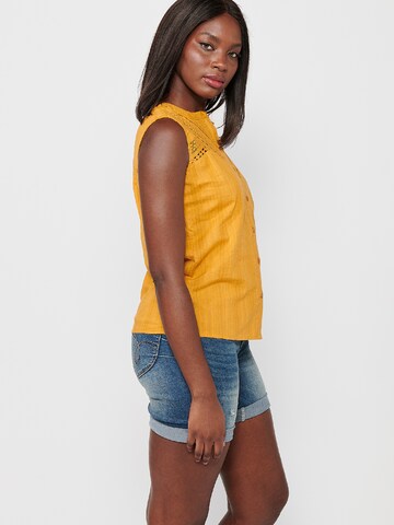 KOROSHI - Blusa en amarillo