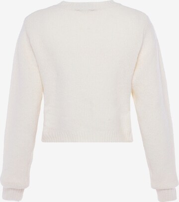 Jalene Sweater in White
