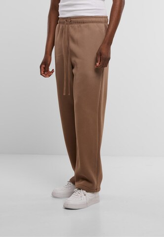 Another Cotton Lab - regular Pantalón ' ' en marrón: frente