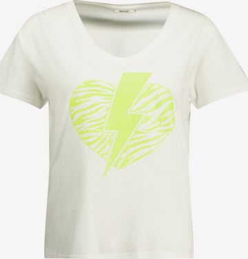 T-Shirt Deeluxe en jaune : devant