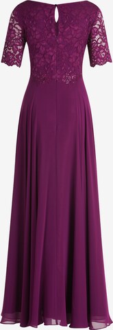 Robe de soirée Vera Mont en violet