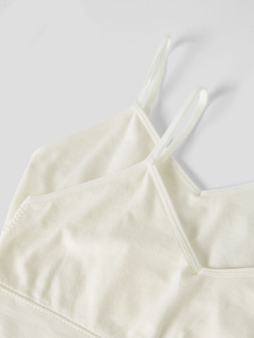 LMTD - Bustier Sujetador en blanco