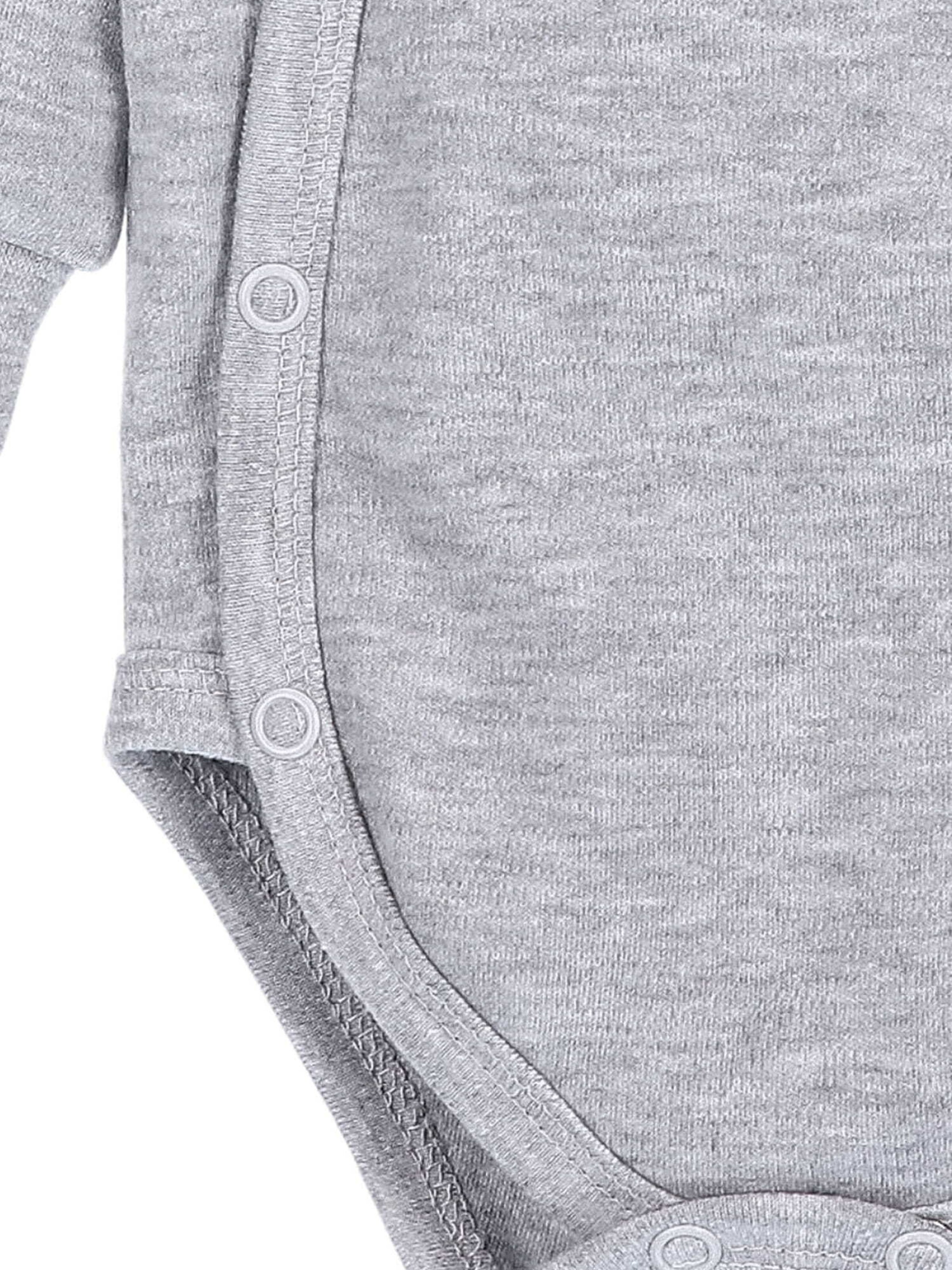 NINI Romper/Bodysuit 'Fuchs' in Grey