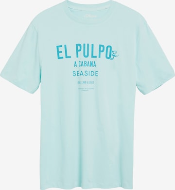 s.Oliver Shirt in Blue: front
