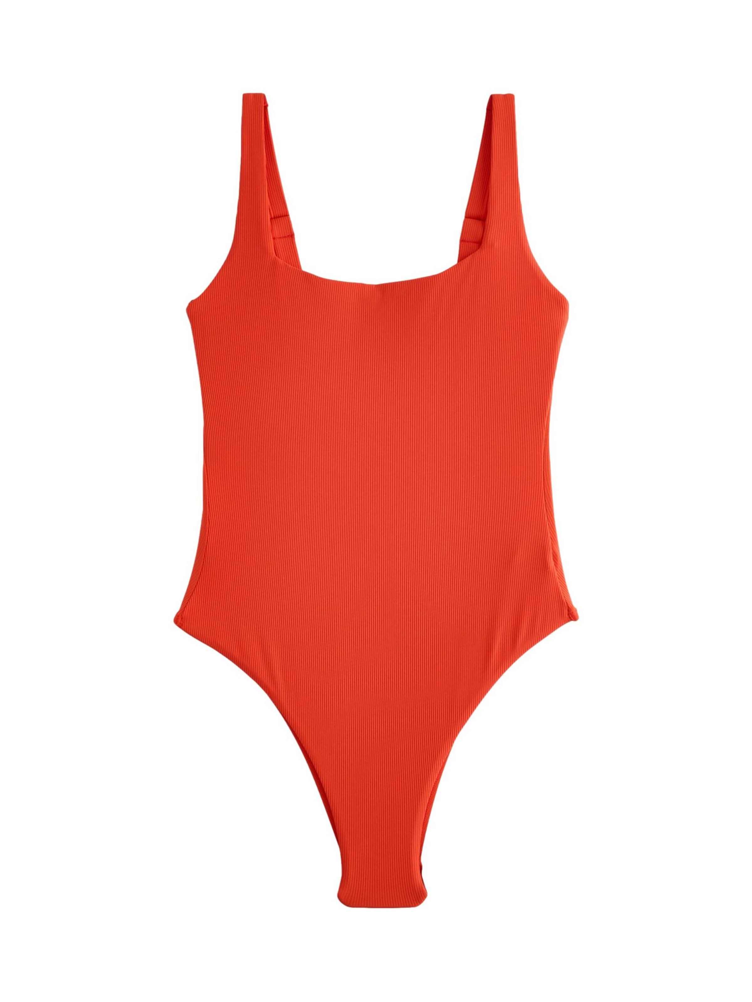 Next Swimsuit in Red: front