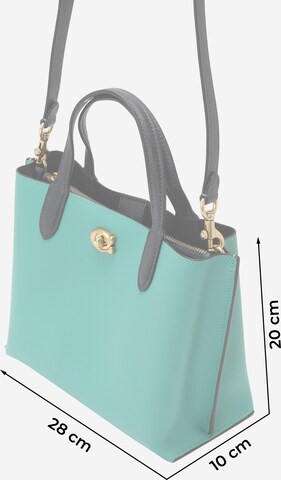 COACH - Bolso de mano en verde