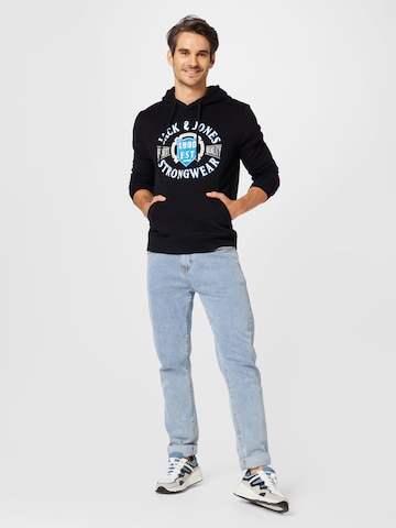 JACK & JONES Sweatshirt 'New Denim' i svart