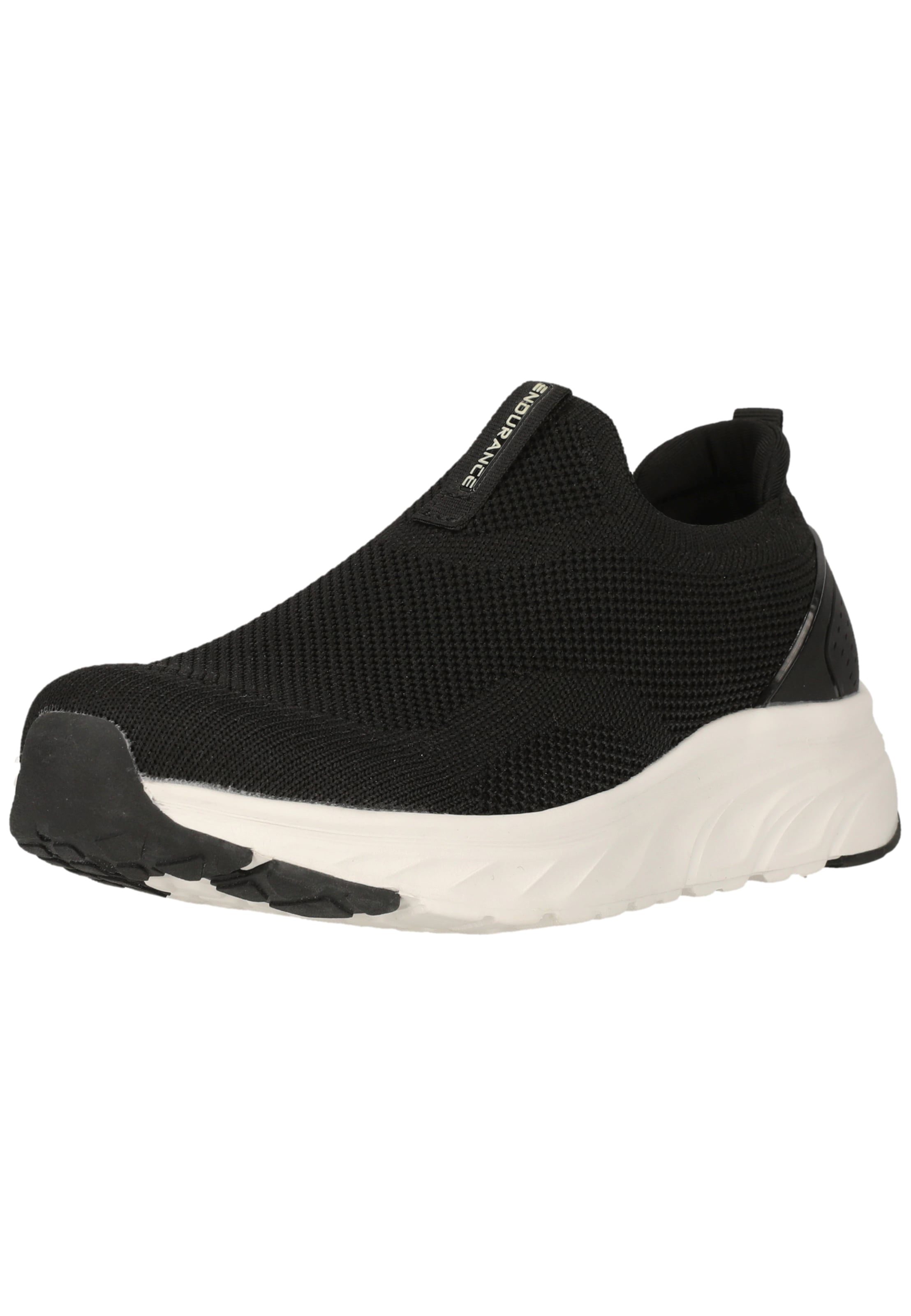 ENDURANCE Platform trainers 'Fealy' in Black: front