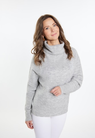 Pull-over Usha en gris : devant