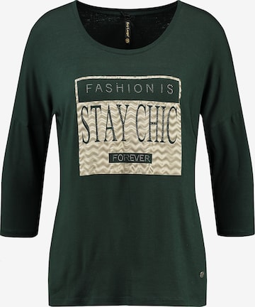 Key Largo Shirt 'STAY' in Groen: voorkant