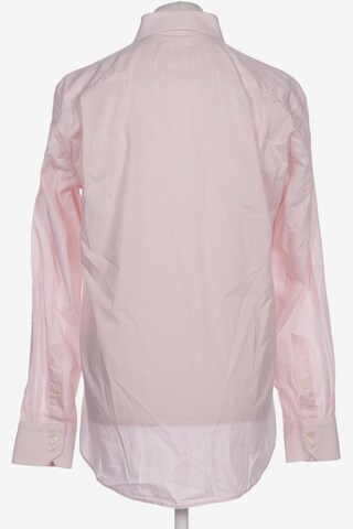 Van Laack Button Up Shirt in M in Pink