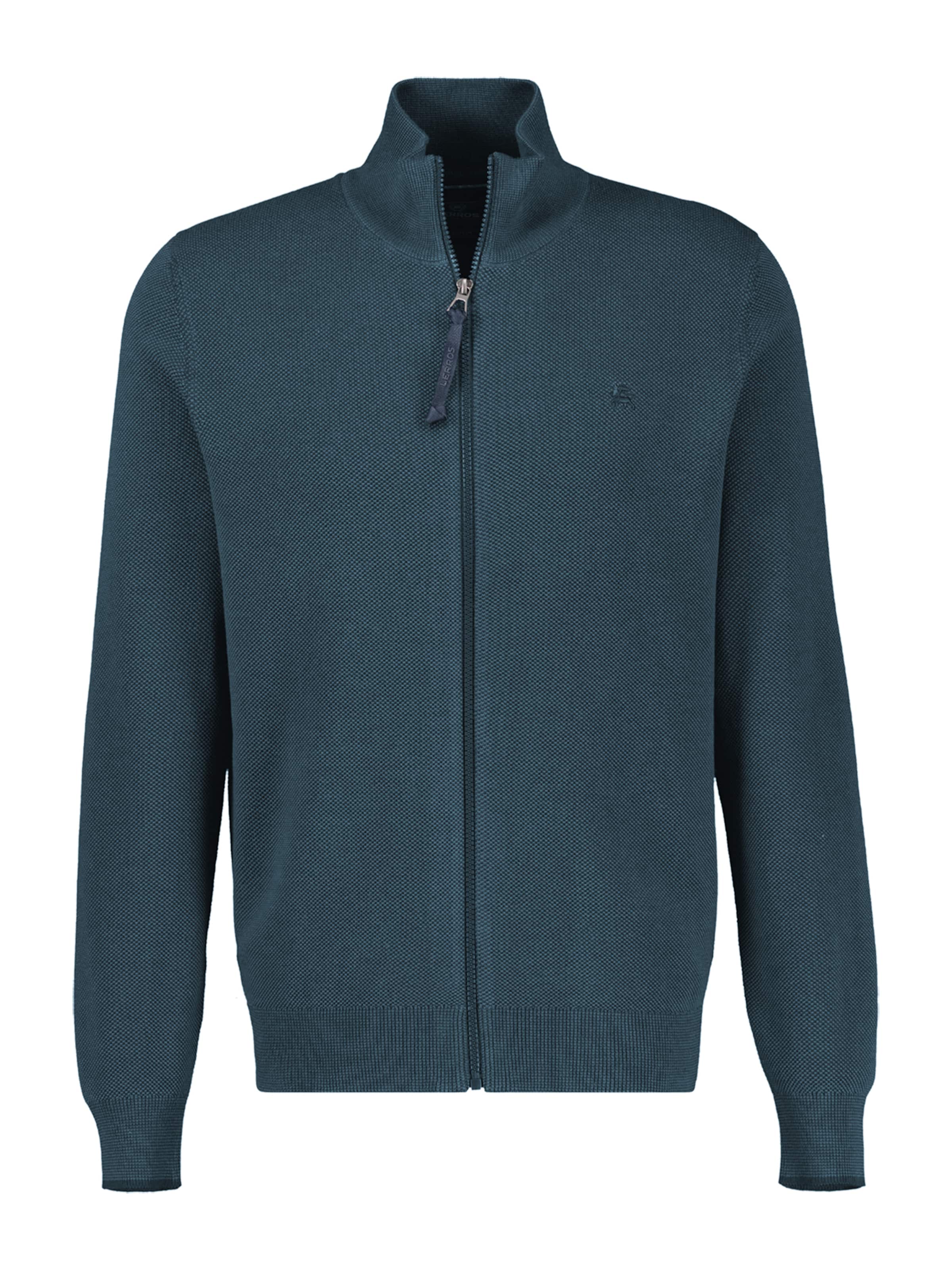 LERROS Strickjacke in Grün: Vorderseite