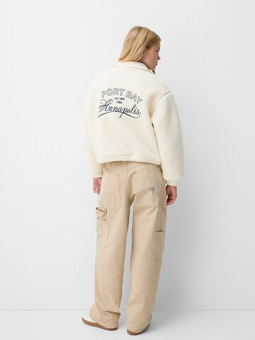 Bershka Between-season jacket in Beige