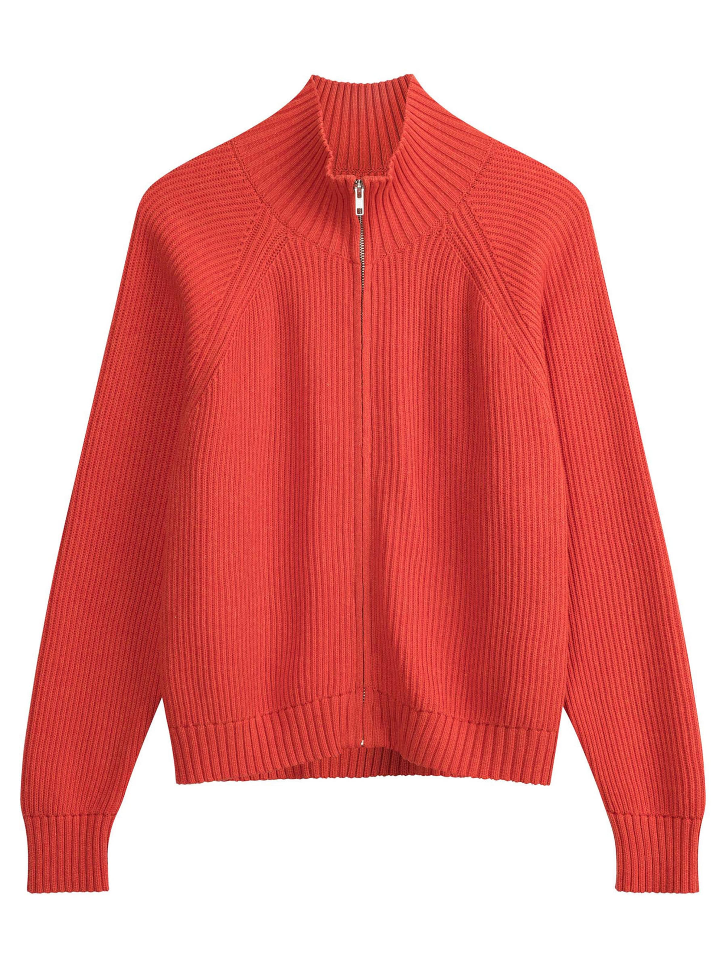 MELA Strickjacke 'Kamuka' in Rot: Vorderseite