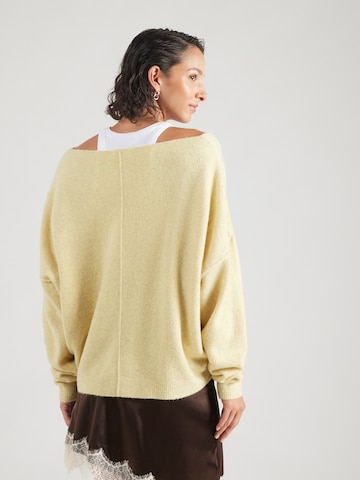 AMERICAN VINTAGE Pullover 'DAMSVILLE' in Gelb
