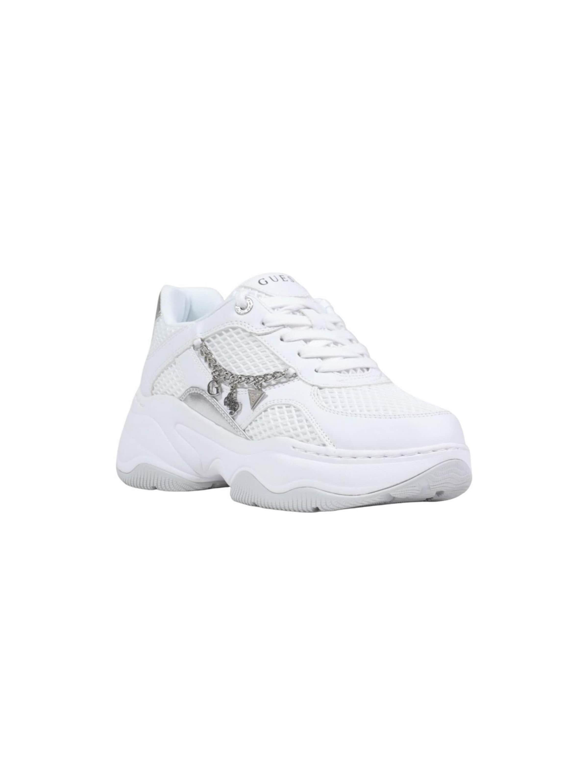 GUESS - Zapatillas deportivas bajas 'HARPAA FLPHAR ELE12' en blanco