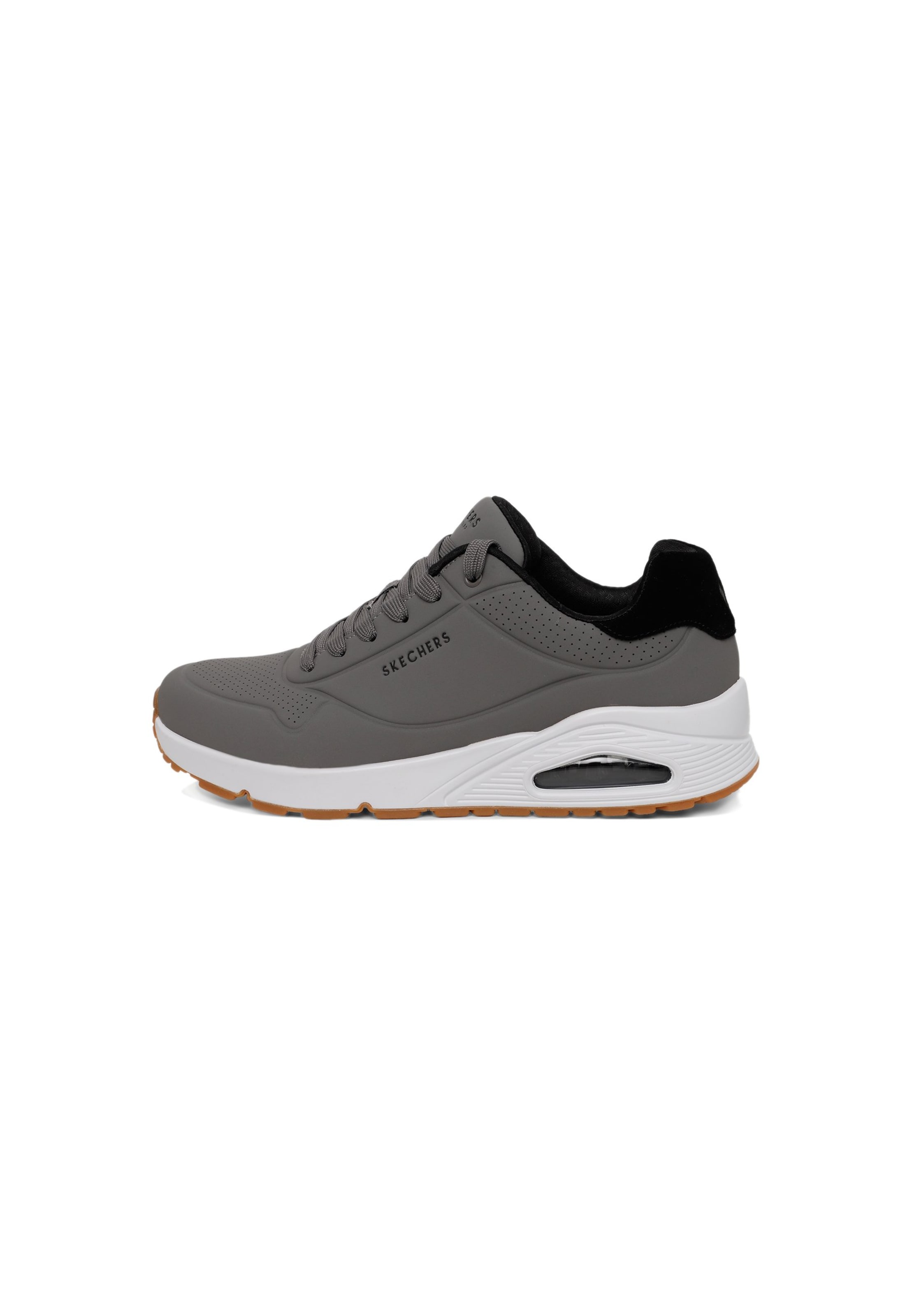 Sneaker low 'UNO - SUITED ON AIR' de la SKECHERS pe gri: față