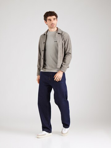 Derbe T-Shirt 'Dorsch' in Grau