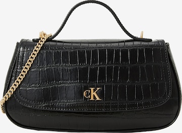 Calvin KleinRučna torbica - crna boja: prednji dio