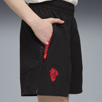 PUMA Loosefit Sportshorts 'AC Milan Pumatech' in Schwarz
