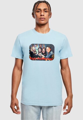 T-Shirt 'Friends - Ugly Naked Guy' ABSOLUTE CULT en bleu : devant