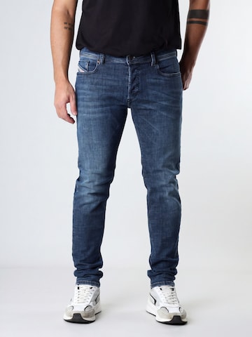 DIESEL Skinny Jeansy 'TROXER' w kolorze niebieski: przód