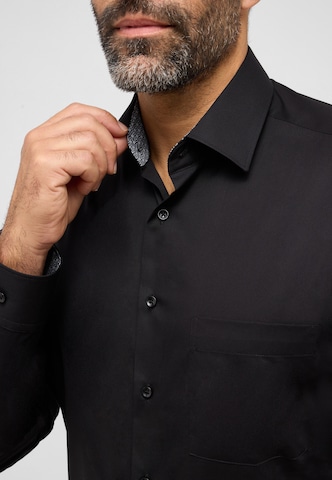 ETERNA Regular Fit Hemd in Schwarz