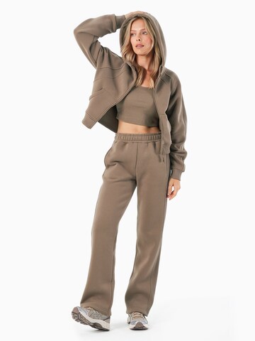 Organication Sweatjacke in Braun