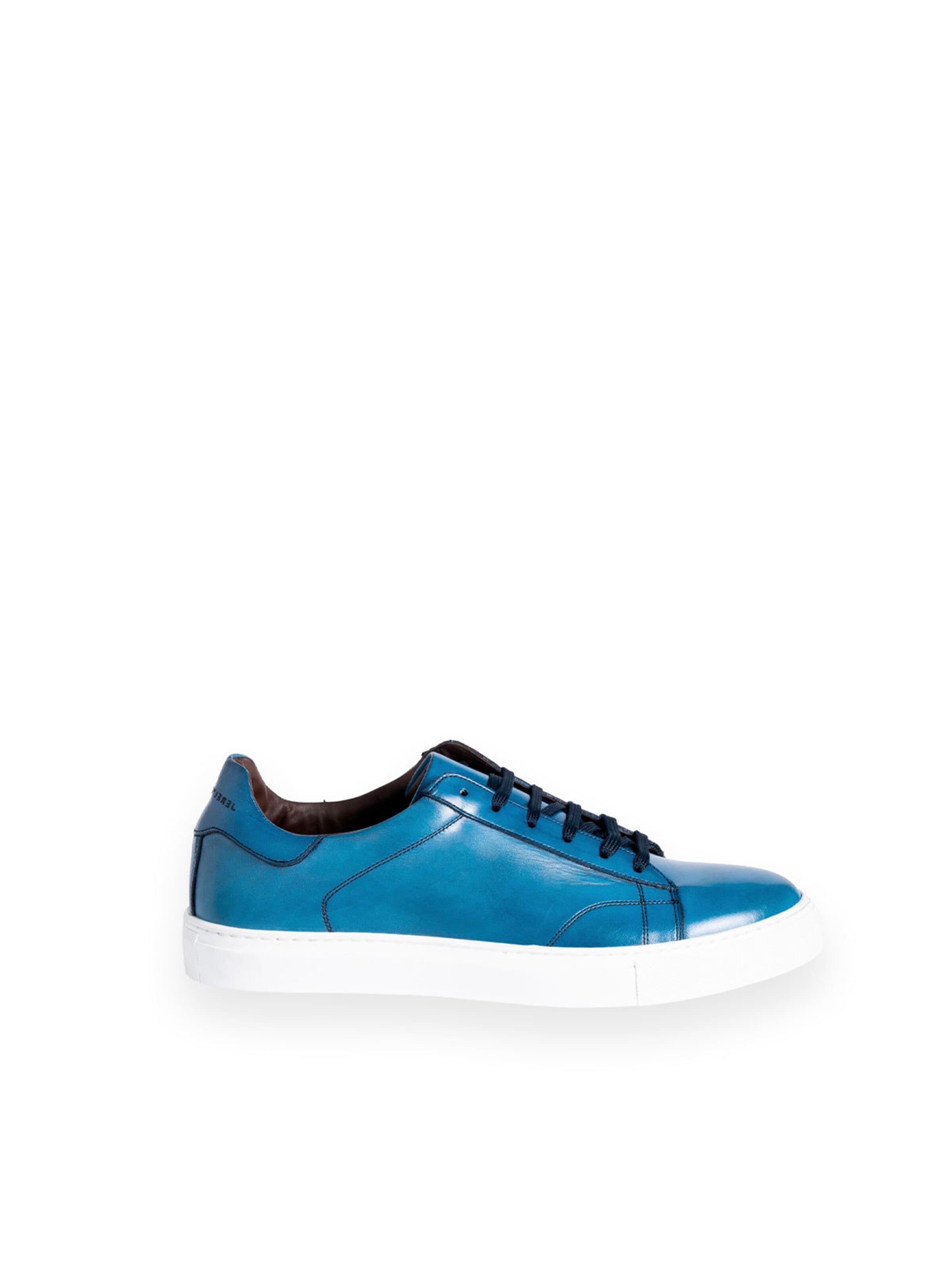 Jerelyn Creado - Zapatillas deportivas bajas 'Caesar' en azul: frente