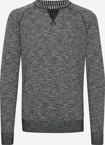 !Solid Pullover 'Thian' in Grau: predná strana