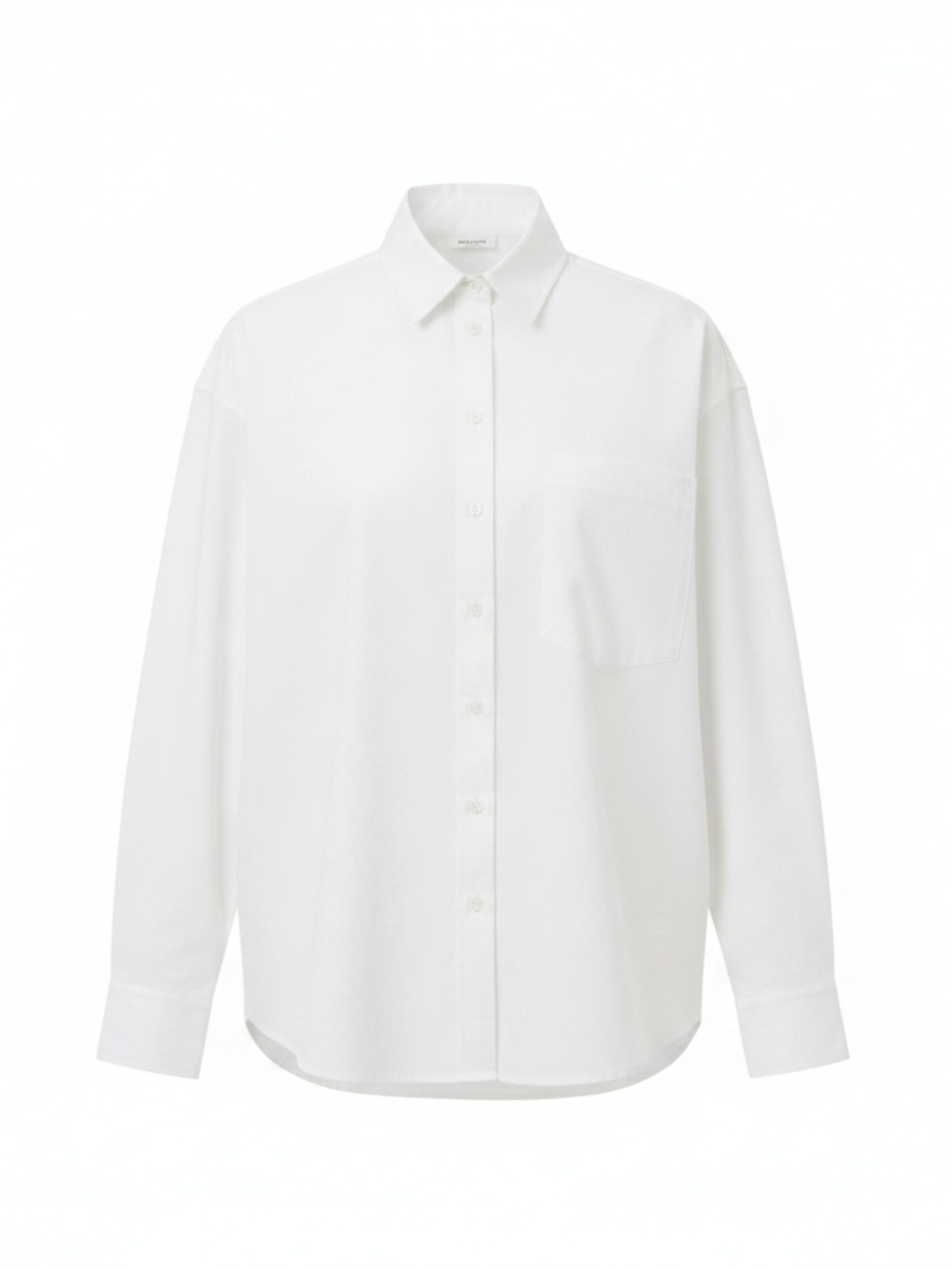 WEARABLE STORIES Blouse 'Luna' in Wit: voorkant