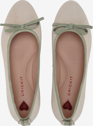 Crickit Ballet Flats 'Juana' in White