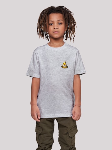 T-Shirt 'Rubber Duck Wizard' F4NT4STIC en gris : devant