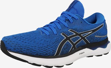 ASICS Running Shoes 'Nimbus 24' in Blue: front