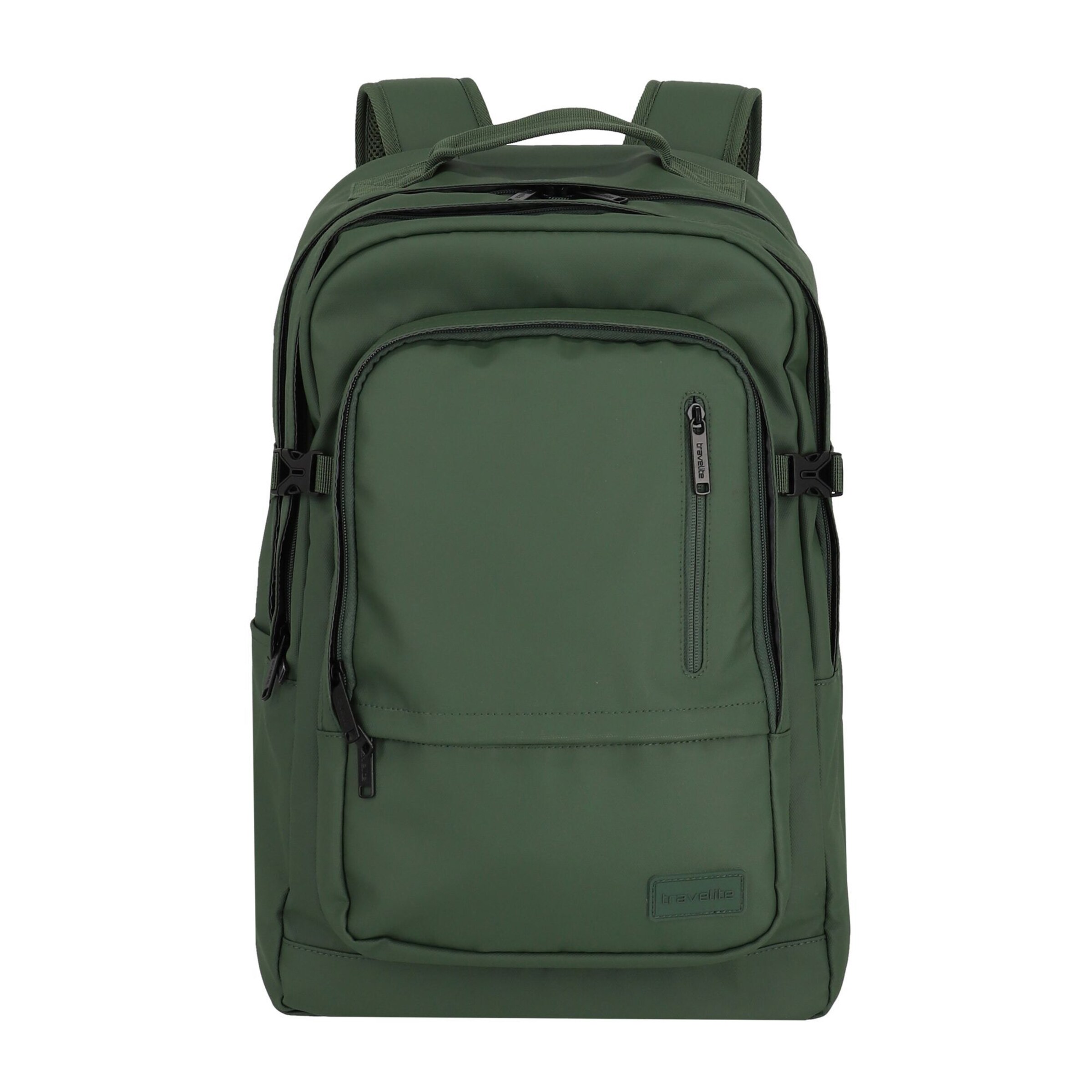TRAVELITE Backpack in Green: front