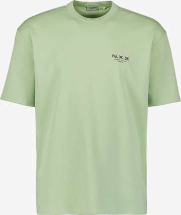 T-Shirt No Excess en vert : devant