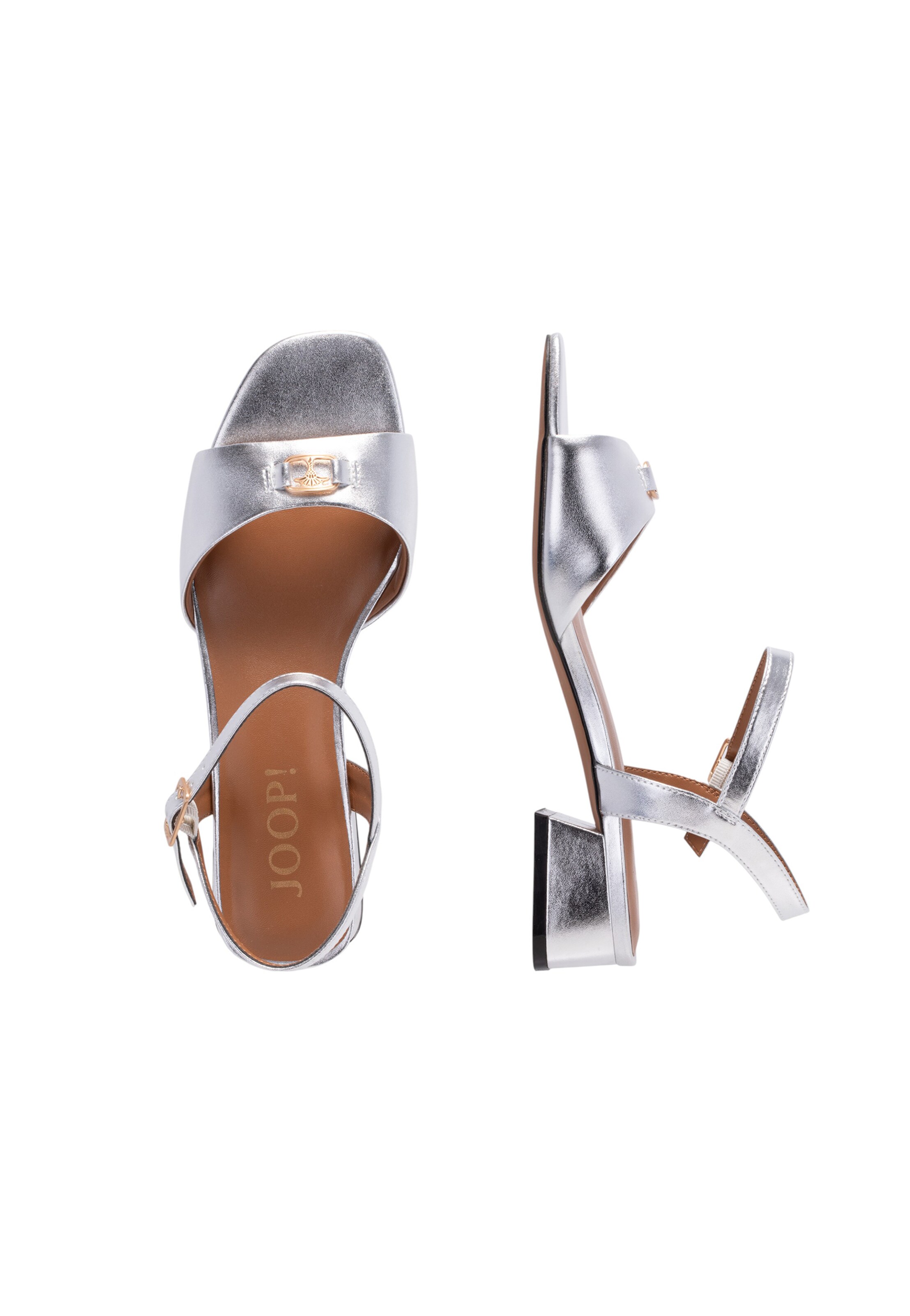 JOOP! Sandale 'Pia' in Silber