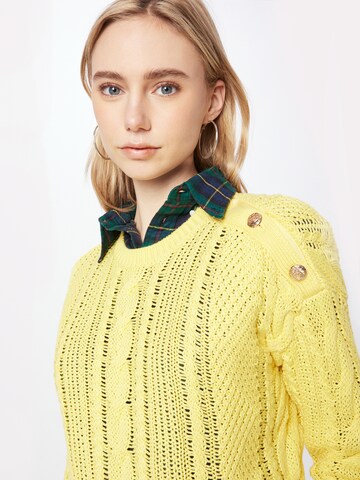 Lauren Ralph Lauren Sweter 'YENFLED' w kolorze żółty