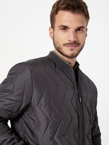 INDICODE JEANS Between-Season Jacket 'Ichnos' in Grey