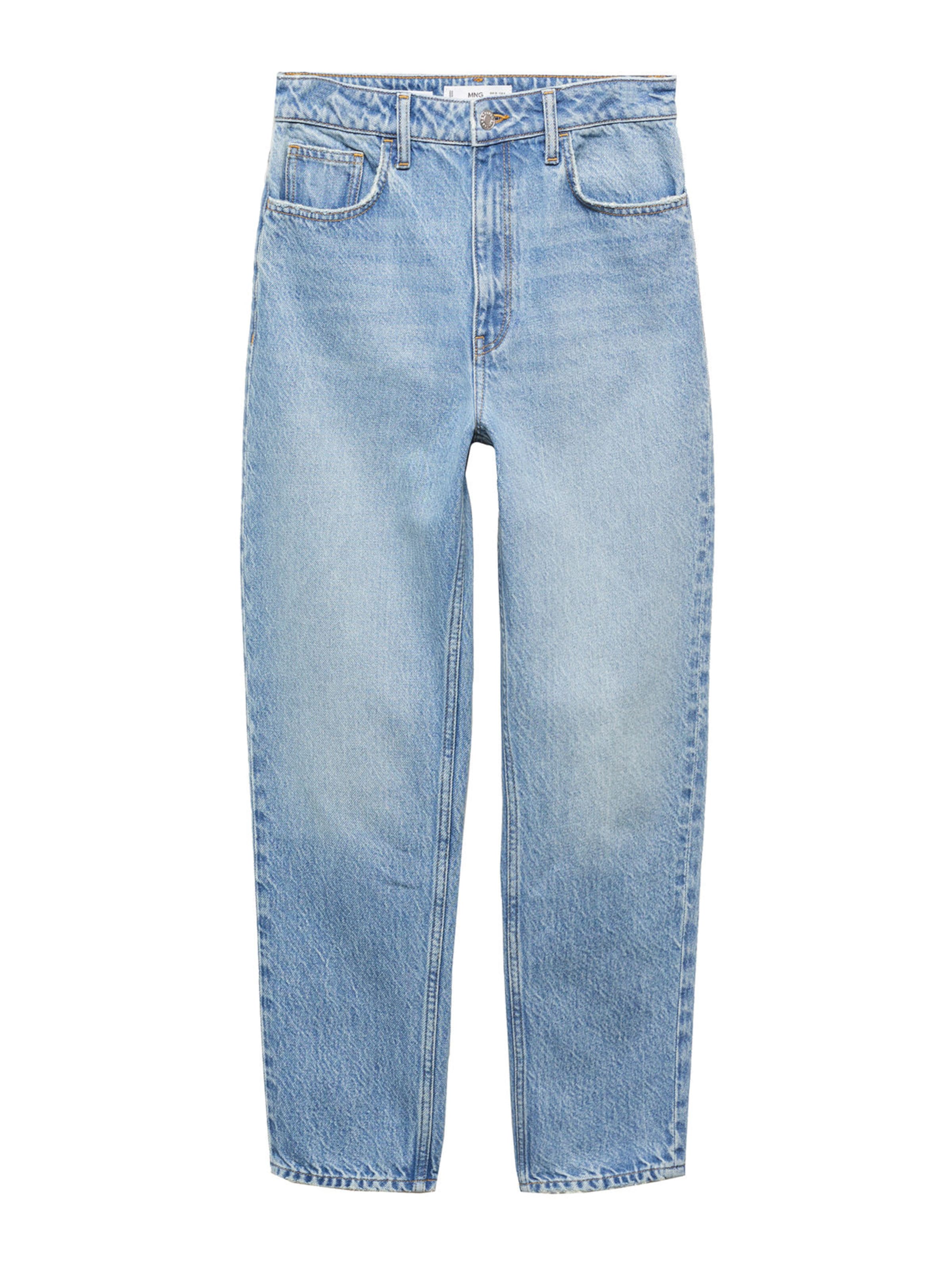 MANGO Szabványos Farmer 'Mom 2000' - kék: elől