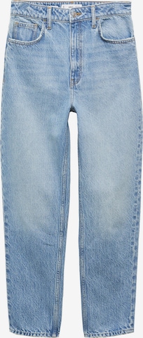 MANGO Regular Jeans 'mom 2000' in Blauw: voorkant
