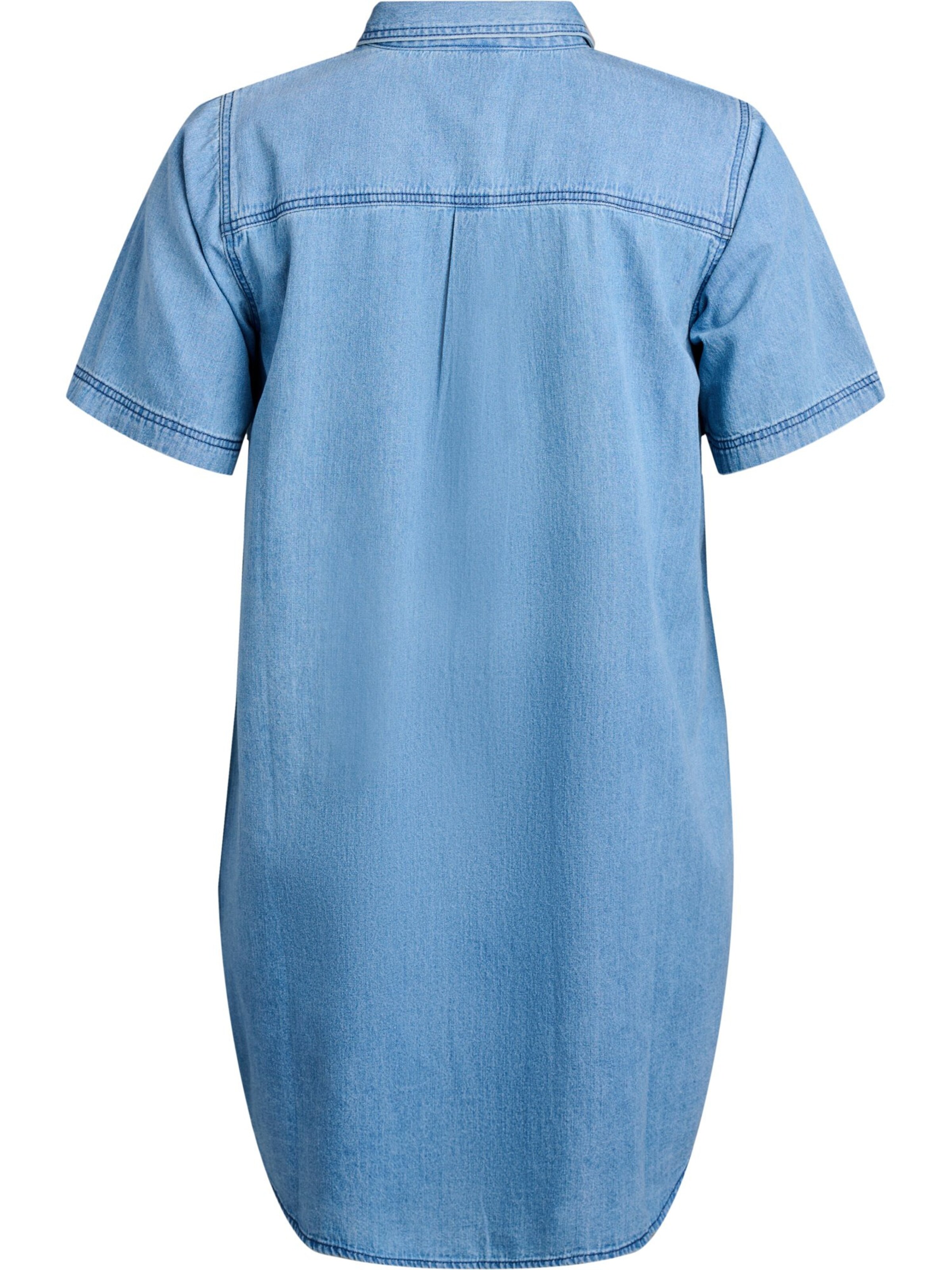 Zizzi Dolga srajca 'Kinta' | modra barva