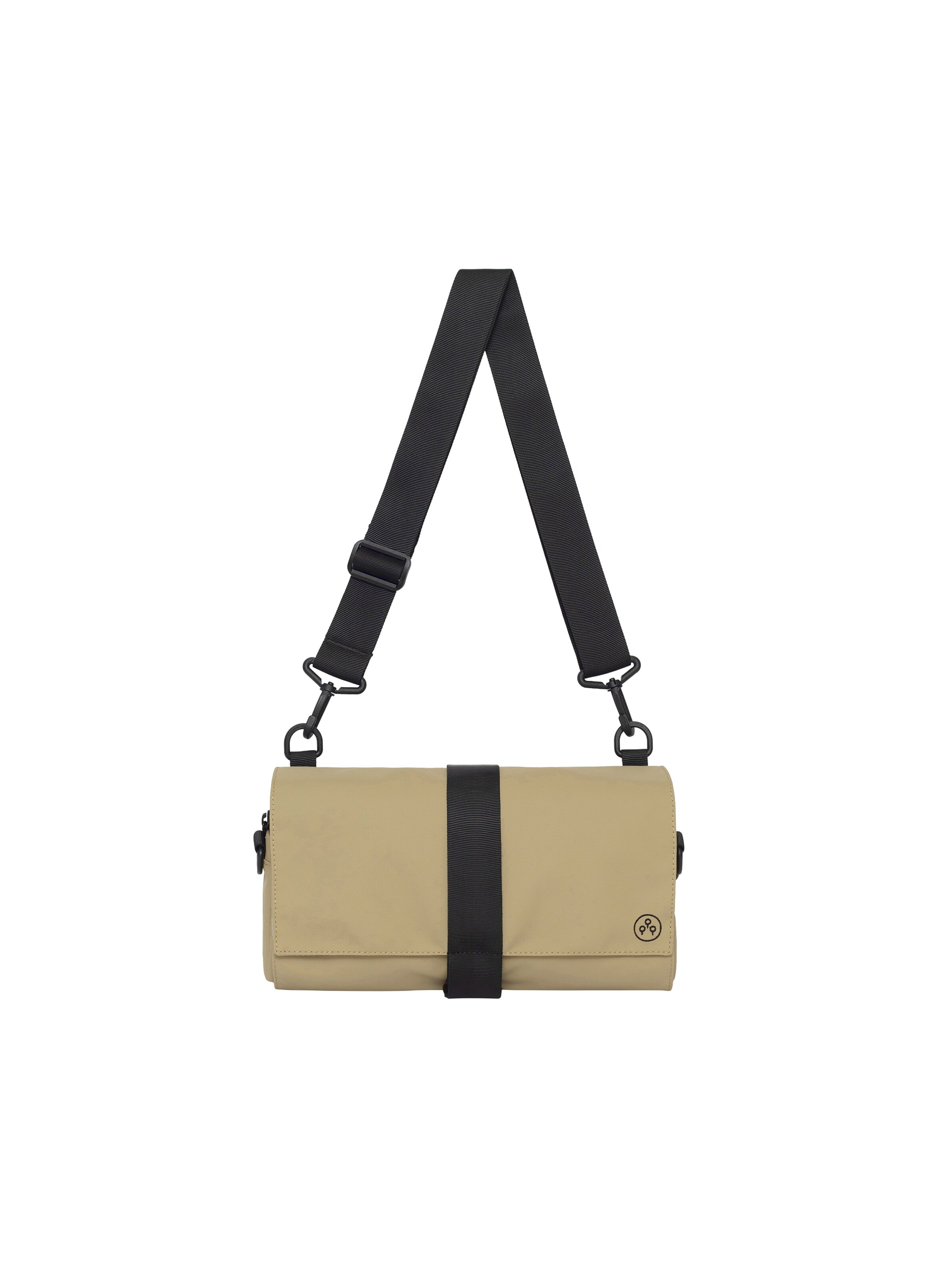KIWEE Schoudertas 'KIWEE' in Beige: voorkant